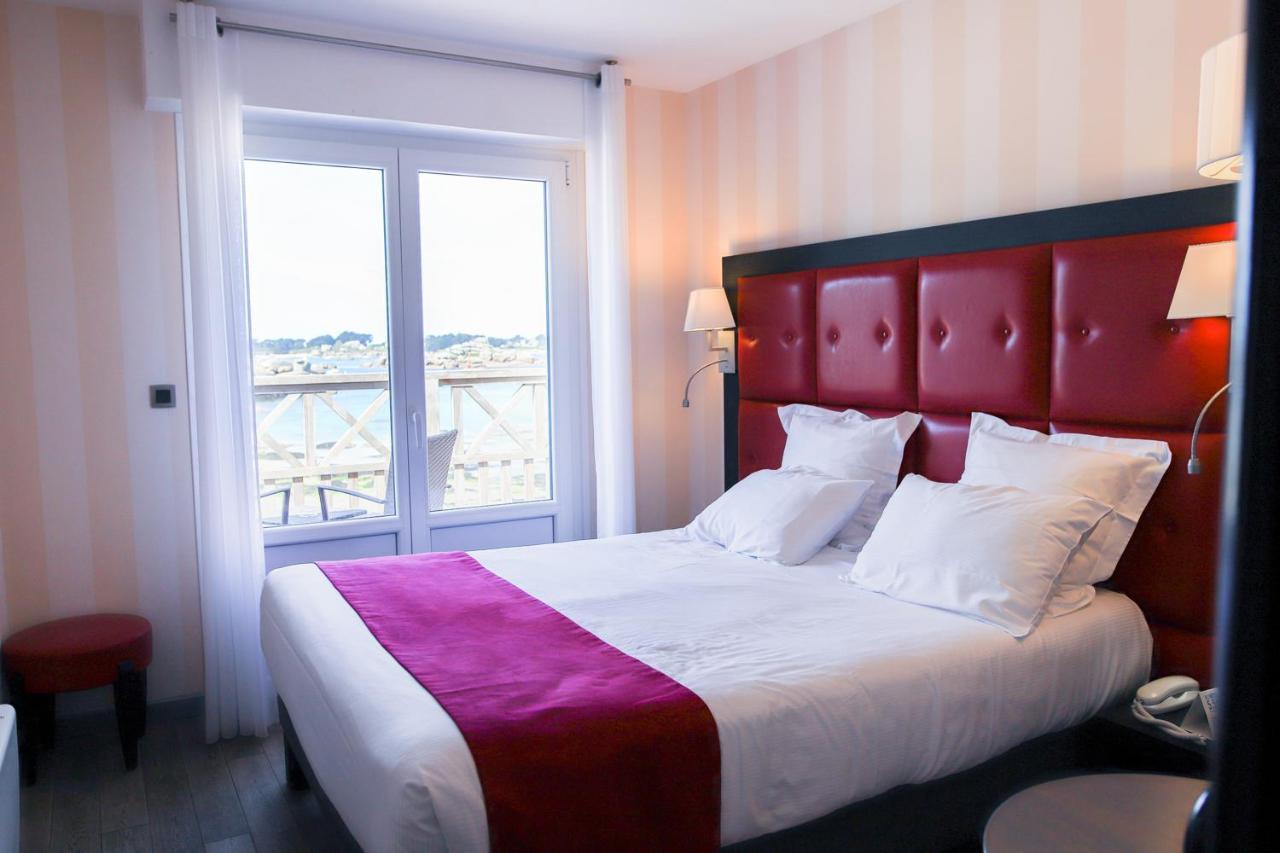 Logis Hotel Saint Guirec Et De La Plage Перро-Гірек Екстер'єр фото